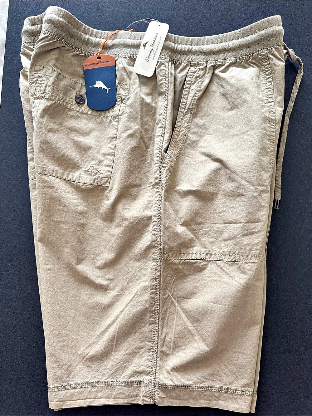 Tommy Bahama Portside Pima Cotton Shorts Brown XL